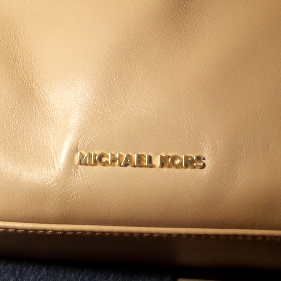 Michael Kors Matilda DK Dune Large Shoulder Leather 30h5gmtl3l - Picture 5 of 8